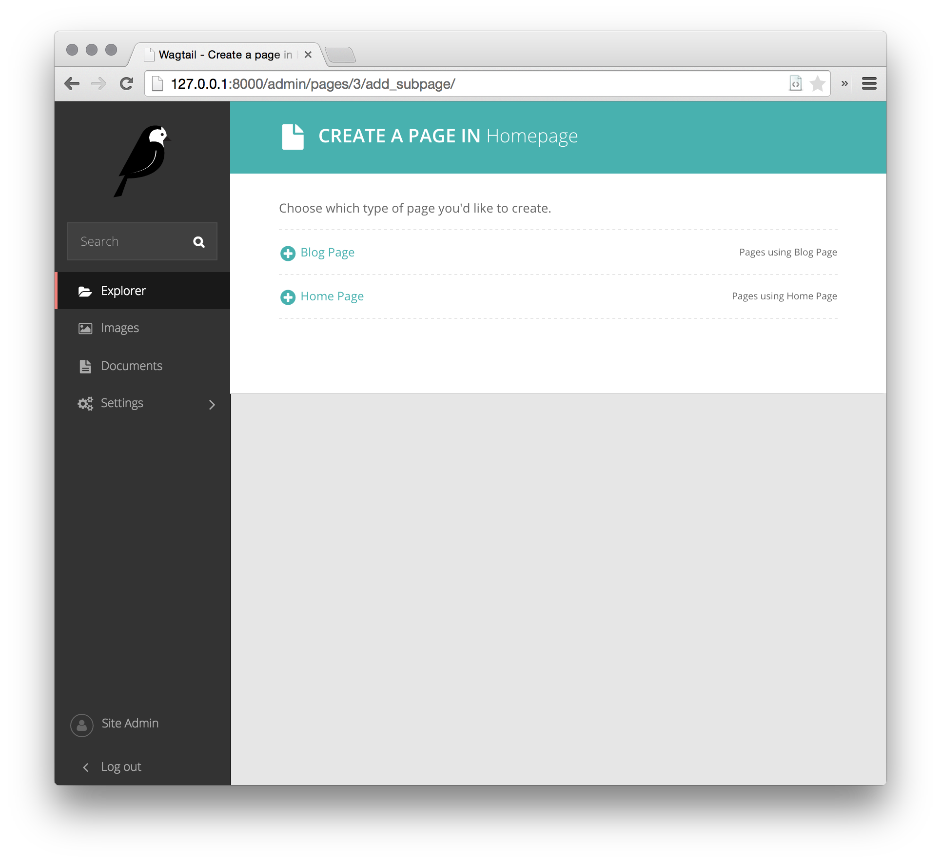 Запускаем простой блог на Wagtail CMS (Django) - 6 image