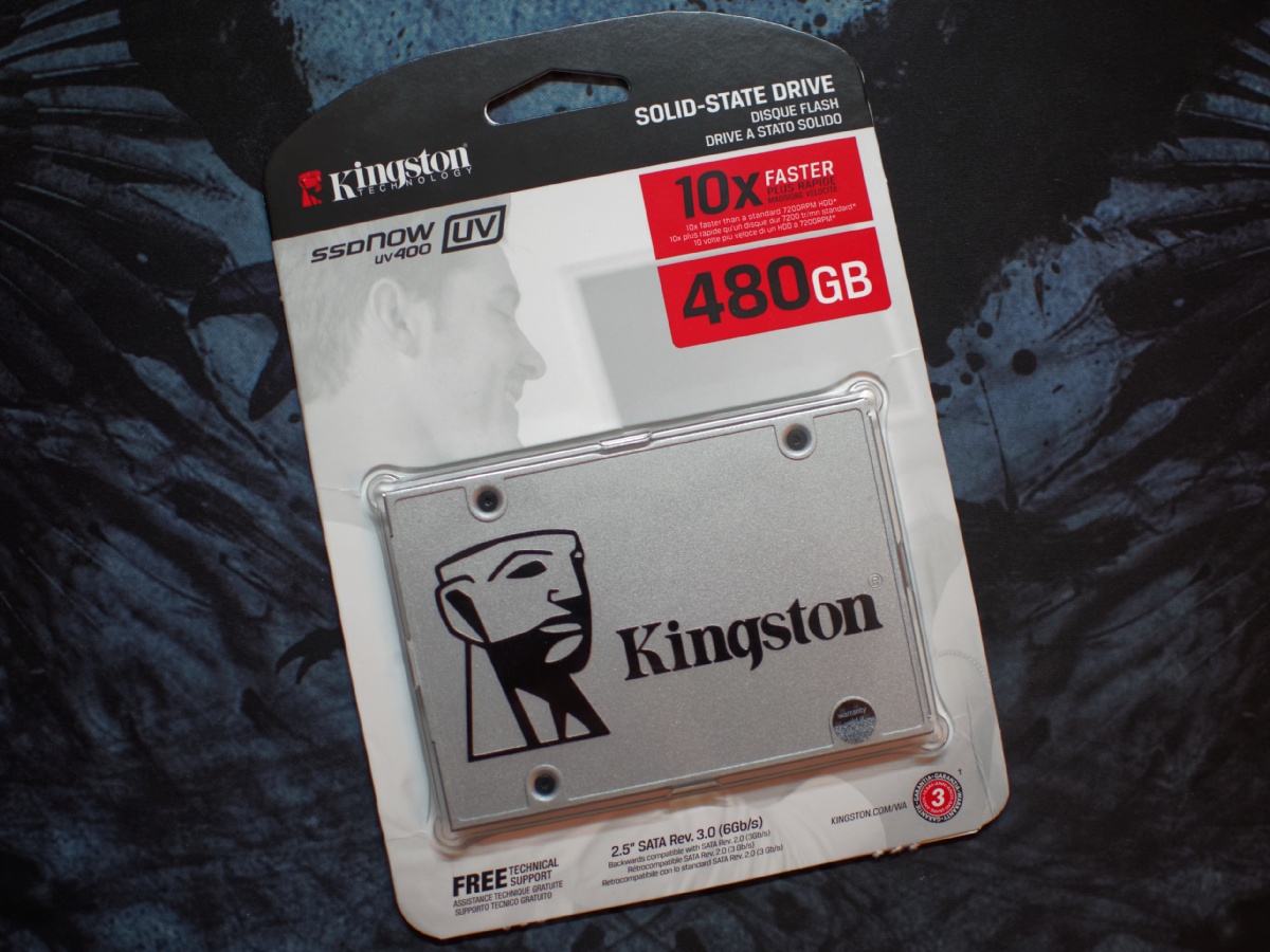 Обзор твердотельного накопителя Kingston UV400 480 Gb — SSD с «изюмом» - 2