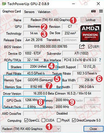3D-карта Radeon RX 480 показывает отличную производительность в играх