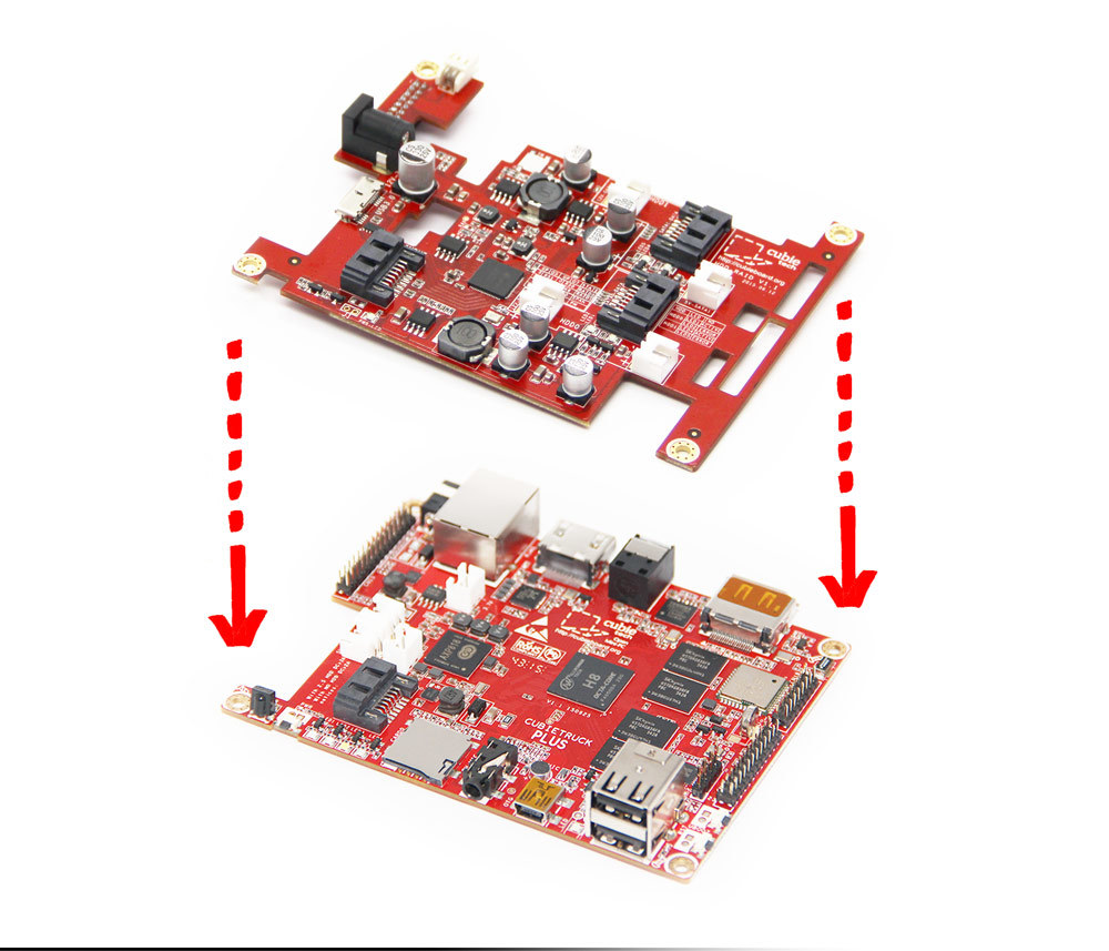 Анонсирован Cubieboard 5-Cubietruck Plus и HDD-RAID Shield - 32