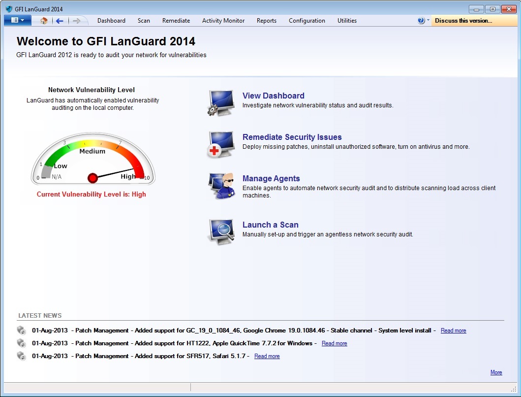 GFI LanGuard — виртуальный консультант по безопасности - 5