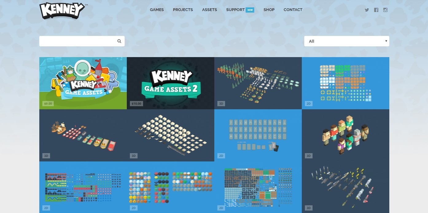 10 полезных сайтов с 2D ресурсами для игр - 9