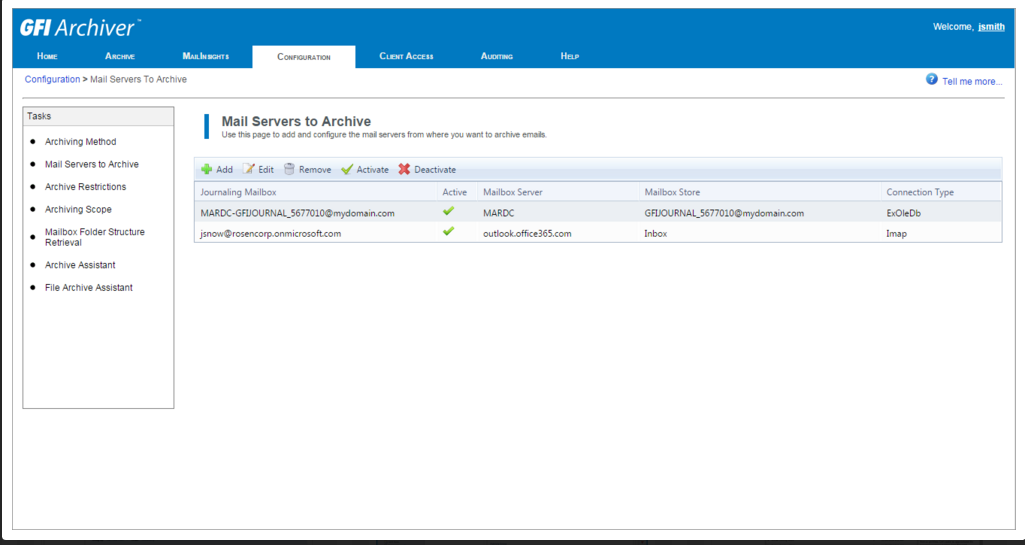 GFI Archiver: хранилище для почты - 3 GFI Archiver: хранилище для почты - 3