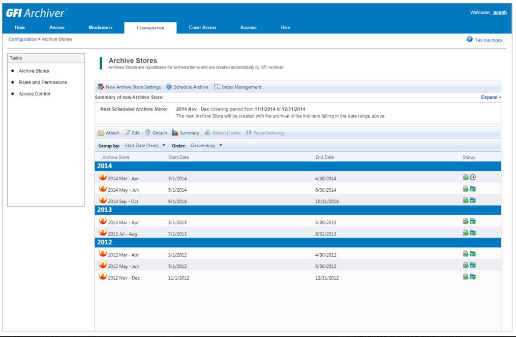GFI Archiver: хранилище для почты - 4 GFI Archiver: хранилище для почты - 4