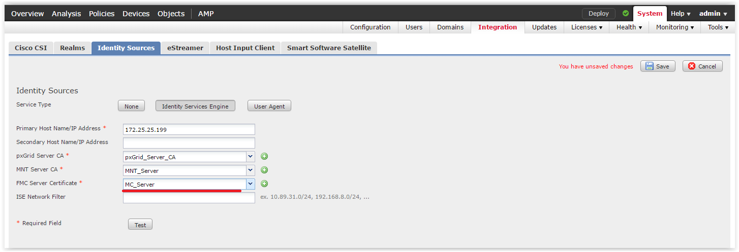 Интеграция Cisco FirePOWER и ISE - 22