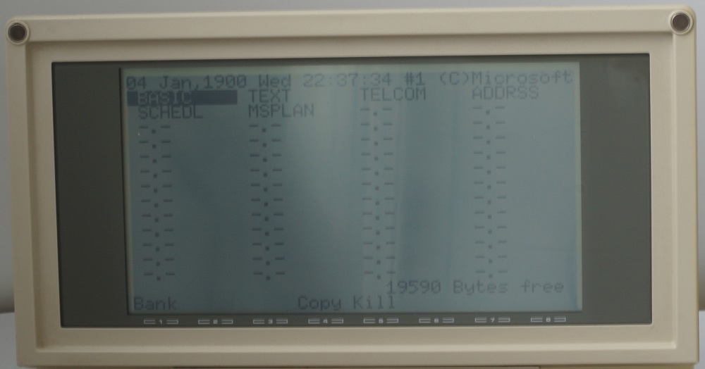 Ноутбук Tandy TRS-80 model 200 - 3