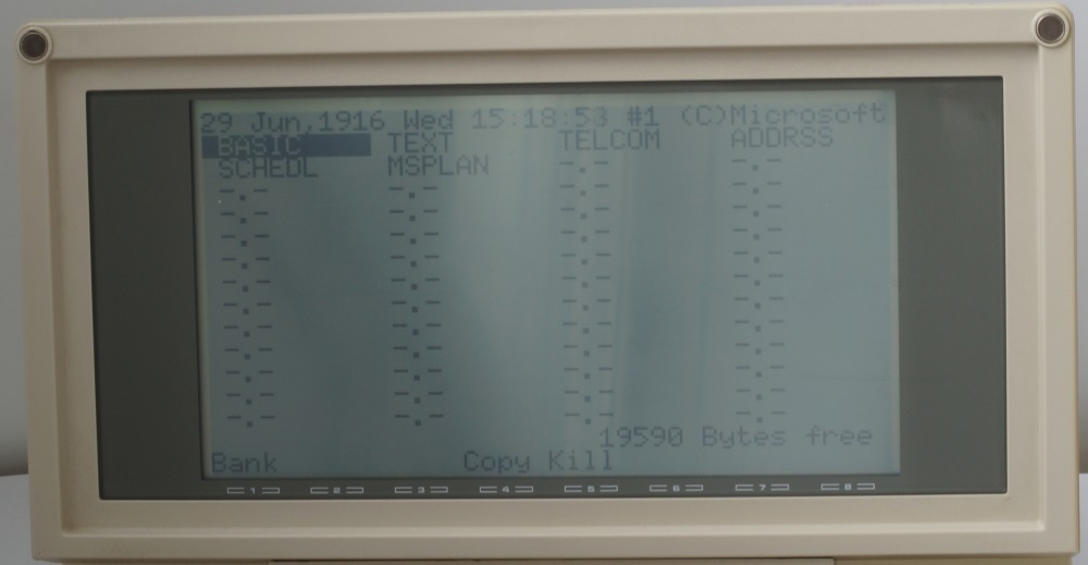 Ноутбук Tandy TRS-80 model 200 - 5