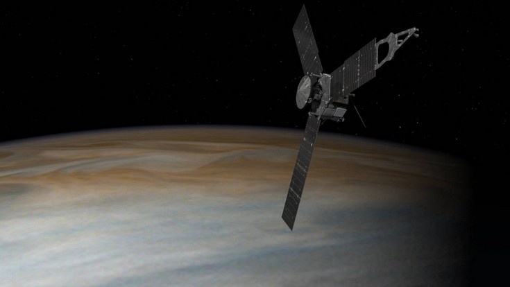 Межпланетная станция Juno достигла цели