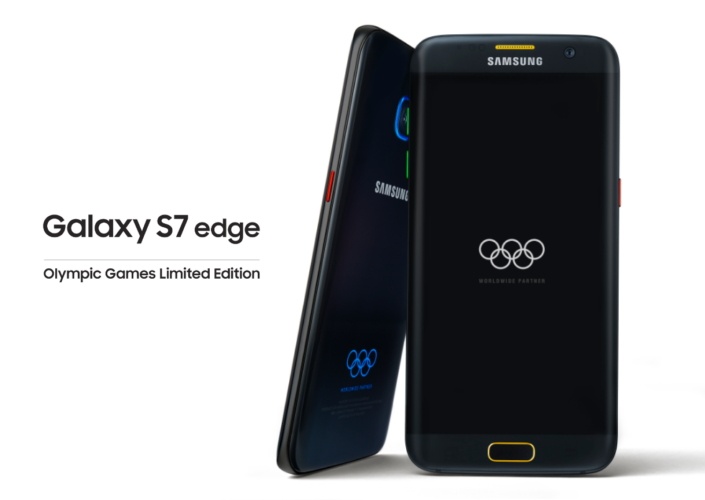 Все участники Олимпиады в Бразилии получат смартфоны Samsung Galaxy S7 edge Olympic Games Limited Edition