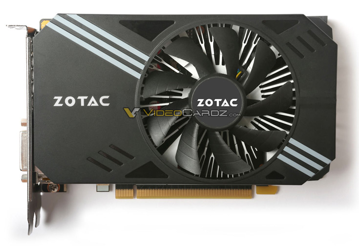 Система охлаждения Zotac GeForce GTX 1060 Mini построена по схеме с одним вентилятором