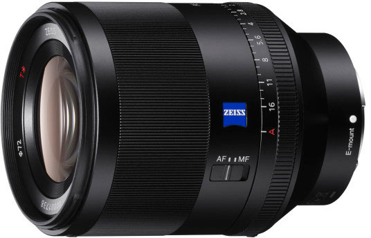 Полнокадровый объектив Sony FE 50mm F1.4 ZA оценен в 1800 евро