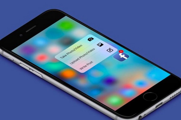 Пользователи iPhone 6s получили расширенную поддержку 3D Touch в Facebook Messenger