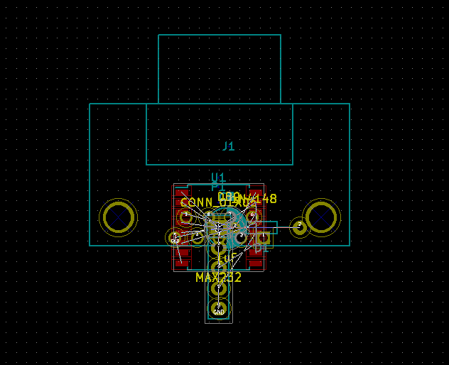 Трассировка печатной платы в KiCAD - 23 Трассировка печатной платы в KiCAD - 23