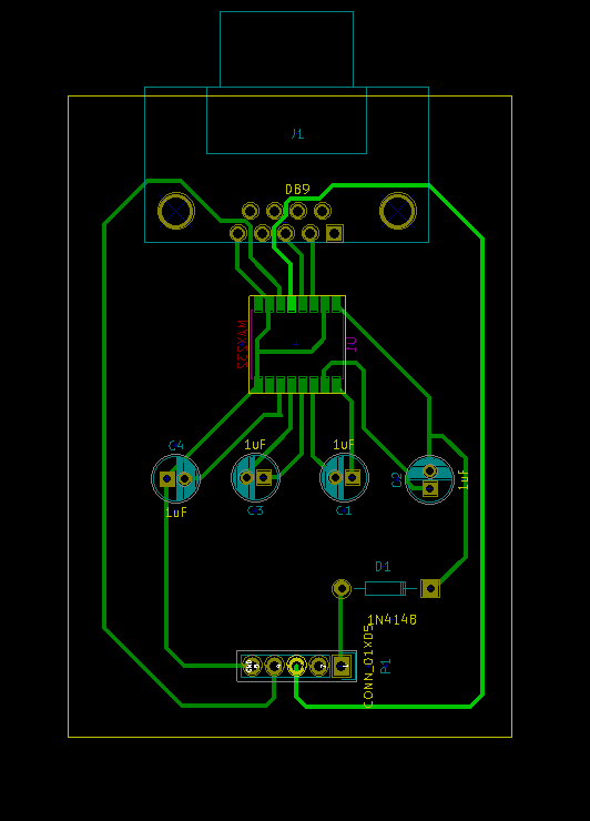 Трассировка печатной платы в KiCAD - 26