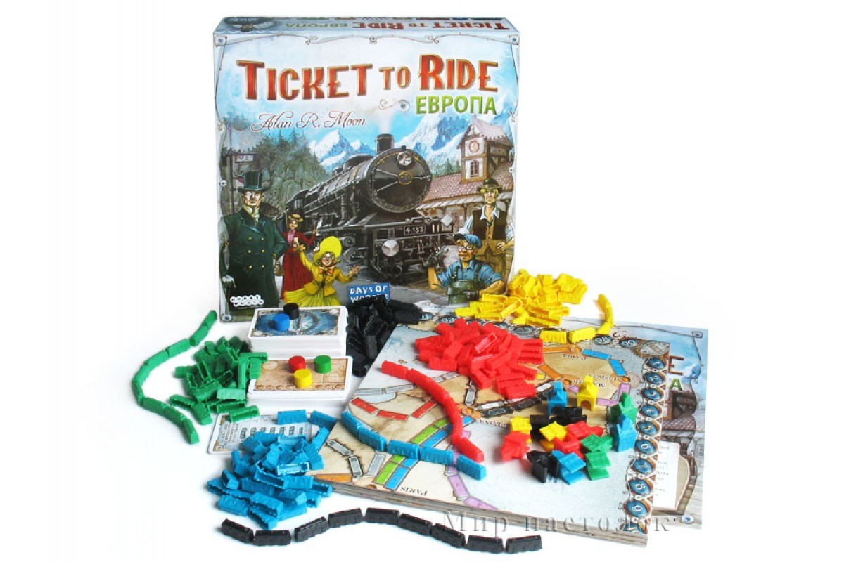 Игра билет на поезд европа. Hobby World ticket to Ride: Европа. Ticket to Ride Европа настольная игра. Ticket to Ride Европа 3-е издание. Настольная игра Hobby World ticket to Ride: Европа.