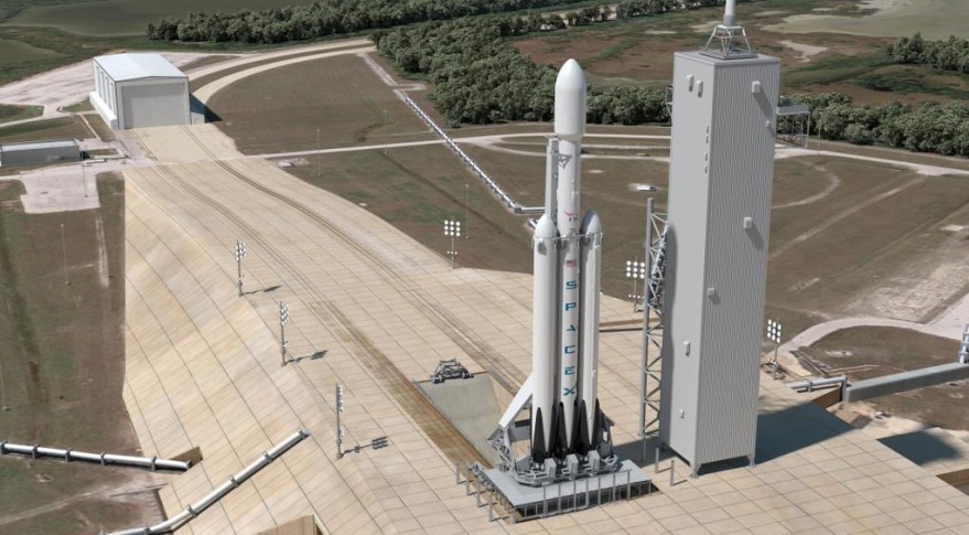 SpaceX нужны две дополнительные площадки для одновременной посадки трех возвращаемых ступеней - 1