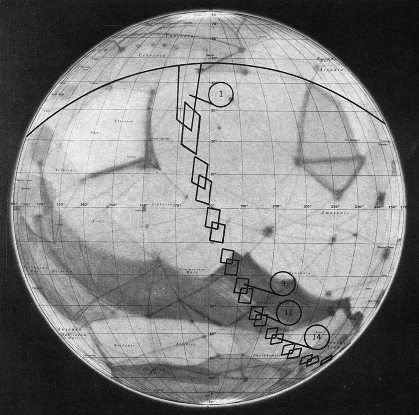 Первое в истории изображение Марса, сделанное космическим аппаратом, было раскрашено вручную. Почему? - 6
