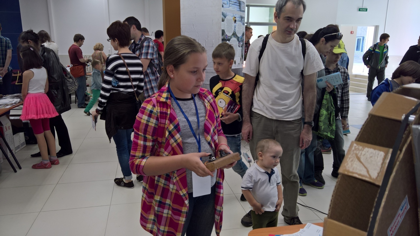 Огромные роботизированные манипуляторы или как мы участвовали в фестивале Moscow Mini Maker Faire - 23
