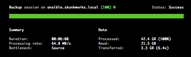 Знакомство с Veeam Agent for Linux - 8