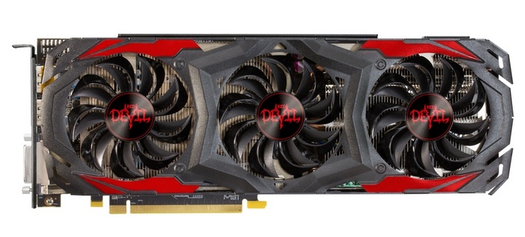 3D-карта  PowerColor Red Devil RX 480 работает не на столь высоких частотах, как предполагалось