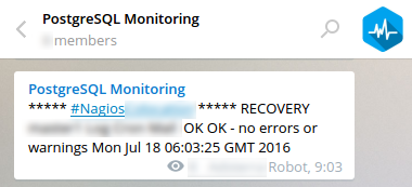 Мониторинг проектов с помощью месенджера на примере Nagios и Telegram, с разбором факапов из жизни Highload 24x7 - 6