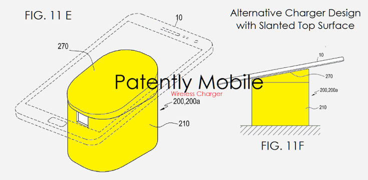 Samsung патентует беспроводное зарядное устройство новой формы
