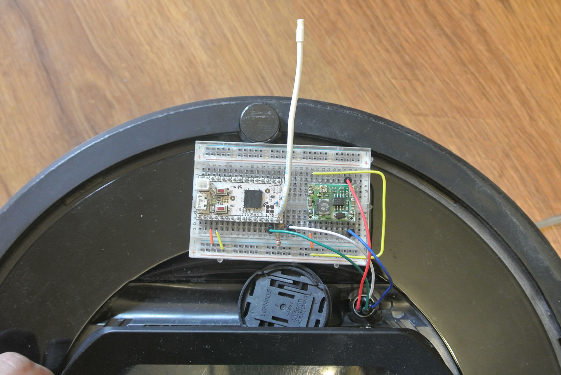 Разрабатываем Z-Wave устройство для управления пылесосом iRobot Roomba - 7