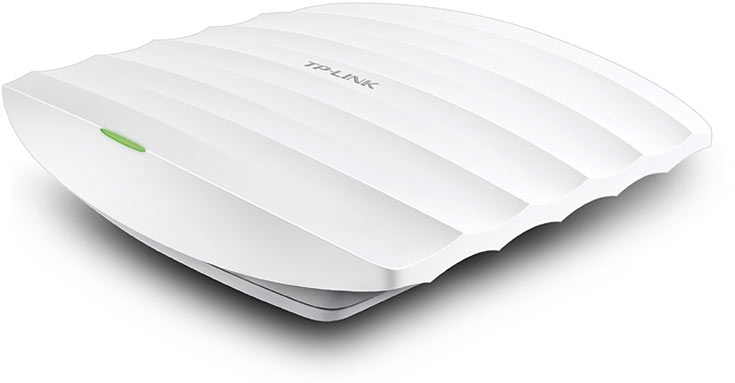 Точки доступа TP-Link EAP330 и EAP320 рассчитаны на монтаж на стенах и потолке