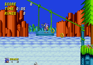 Обзор физики в играх Sonic. Части 7 и 8: пружины и штуковины, суперскорости - 7