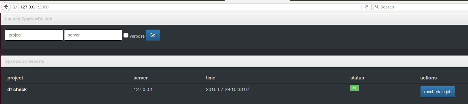 Запуск сценариев автоматизации sparrow на удаленных серверах с помощью инструменатрия SparrowDO-SparrowUP - 5 image