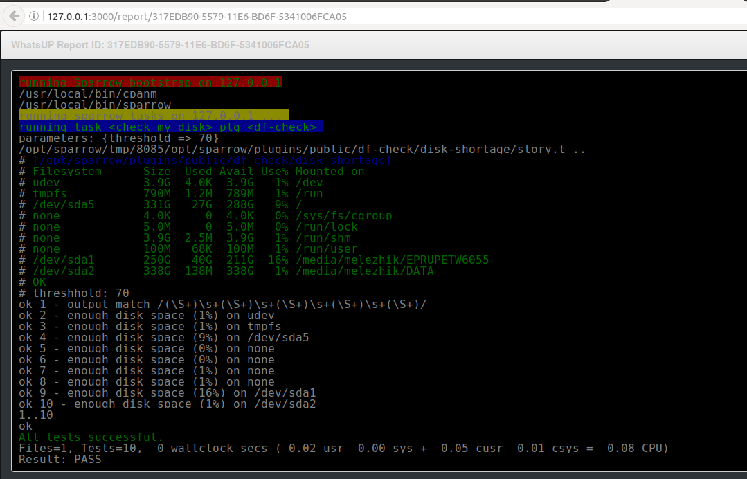 Запуск сценариев автоматизации sparrow на удаленных серверах с помощью инструменатрия SparrowDO-SparrowUP - 6 image