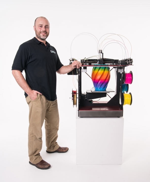 3D-принтер RoVa4D оценен в $3400 - 1. По словам разработчиков, RoVa4D - сам...