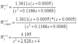Пример расчета робастного контроллера (H-infinity control) - 53 image