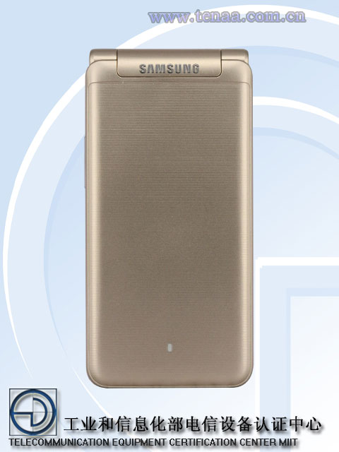 Смартфон Samsung Galaxy Folder 2 размерами 122 x 60,2 x 15,5 мм весит 155 г