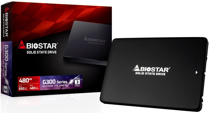 SSD Biostar G300 также получили контроллер питания Texas Instruments