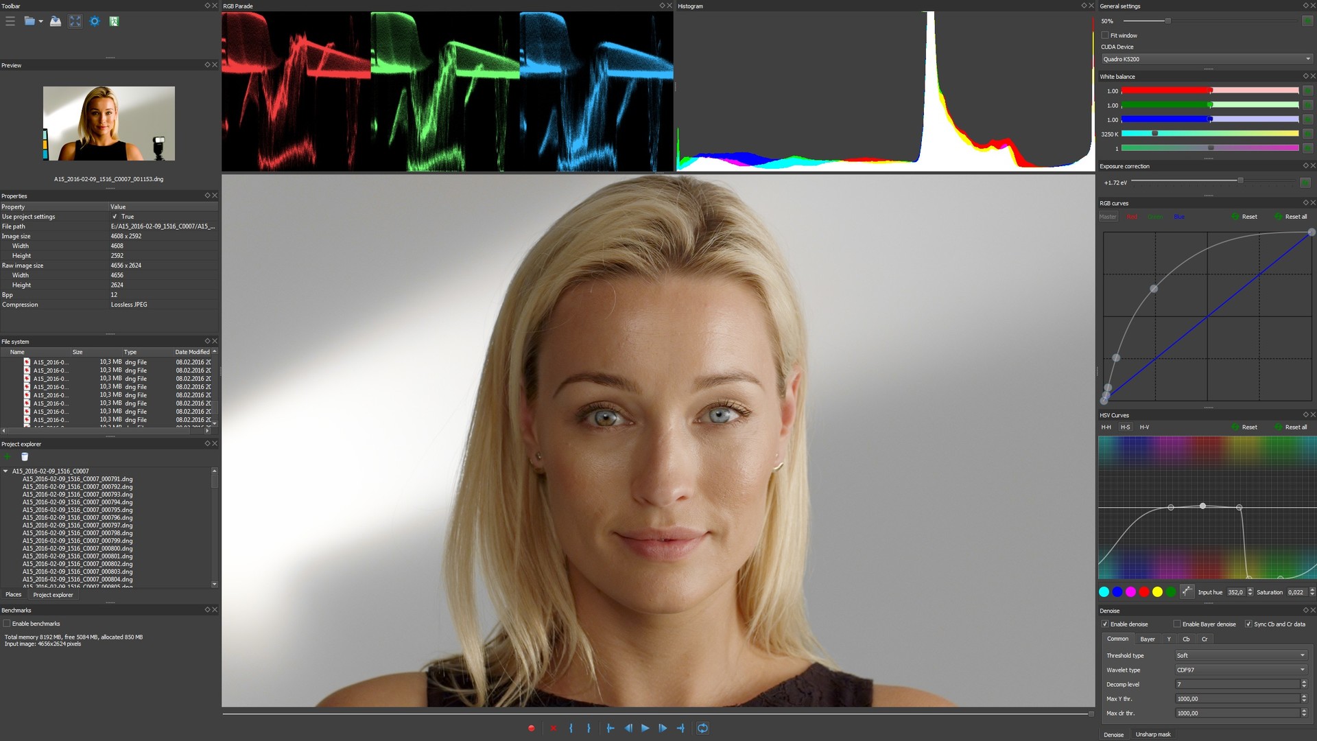 Как мы сделали конвертер и плеер для CinemaDNG на CUDA - 2 image