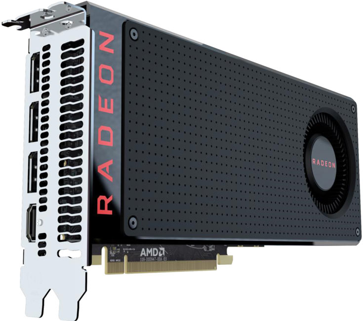 Основой 3D-карты AMD Radeon RX 470 служит GPU Polaris 10