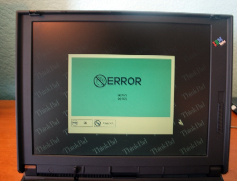 Шаг в прошлое. Небольшой обзор IBM ThinkPad 380ED - 9