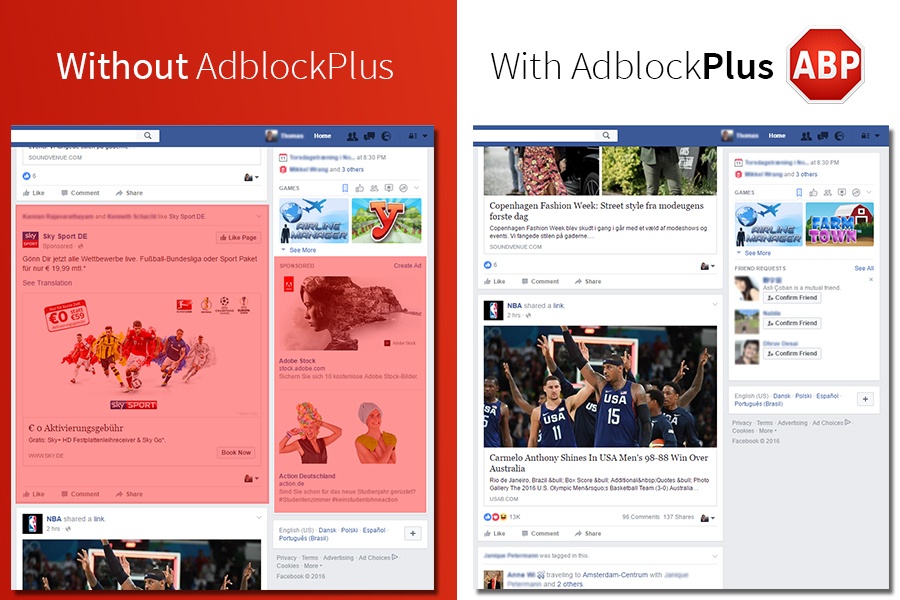 AdBlock Plus за два дня обошёл блокировку на Facebook. А потом ещё раз - 2