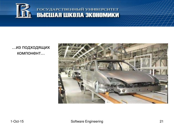 Что такое программная инженерия. Лекция в Яндексе - 20