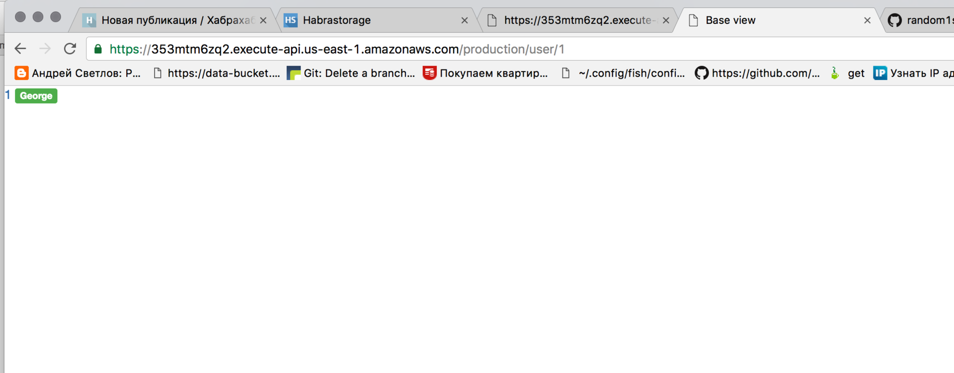 Создание WebView приложения на базе AWS ApiGateway и AWS Lambda - 8 Создание WebView приложения на базе AWS ApiGateway и AWS Lambda - 8