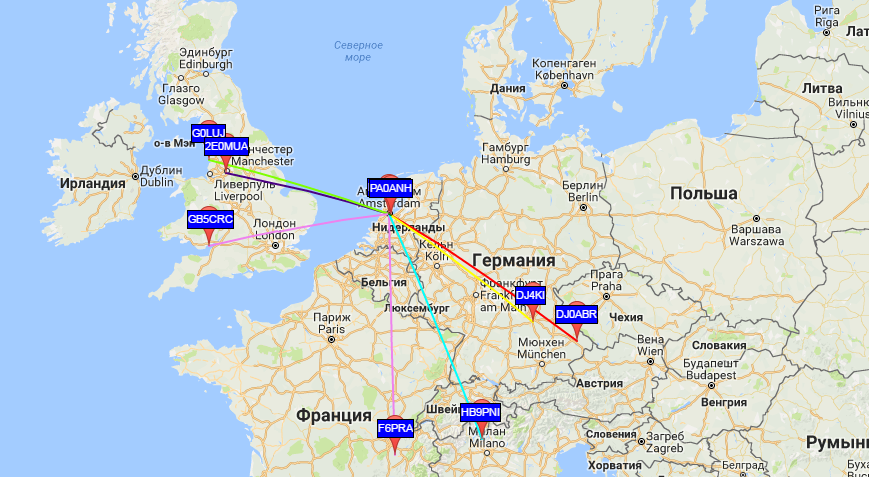 Немного о WSPR, или как далеко можно передать сигнал мощностью 1Вт? - 2