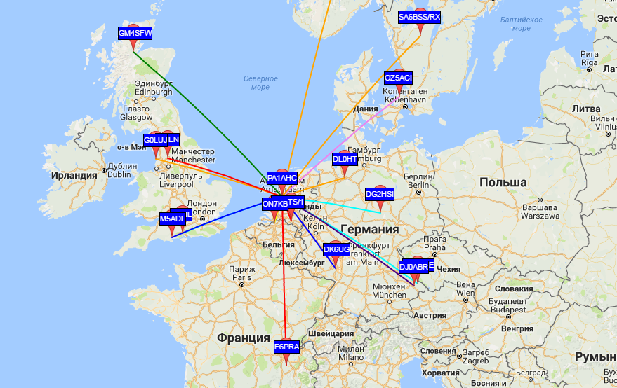Немного о WSPR, или как далеко можно передать сигнал мощностью 1Вт? - 5