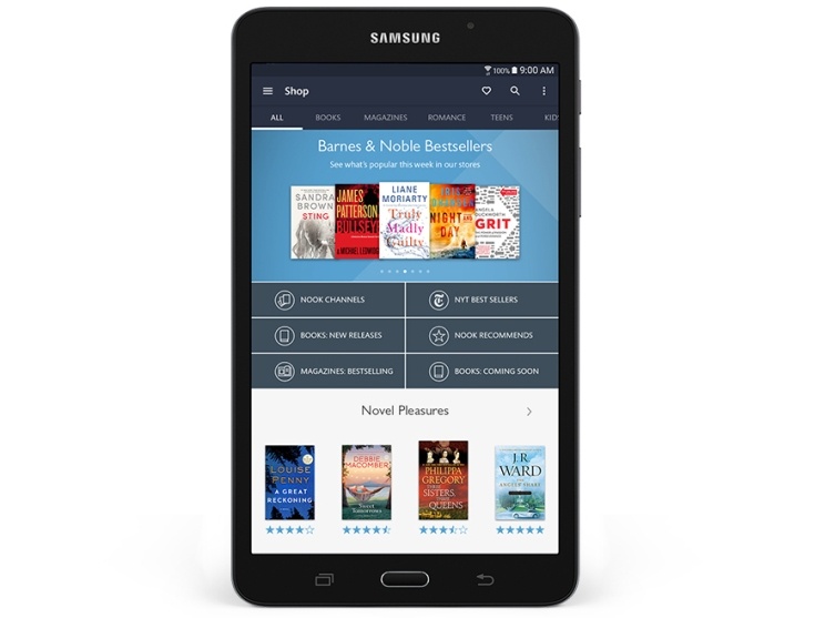 Barnes & Noble представила очередной планшет Samsung