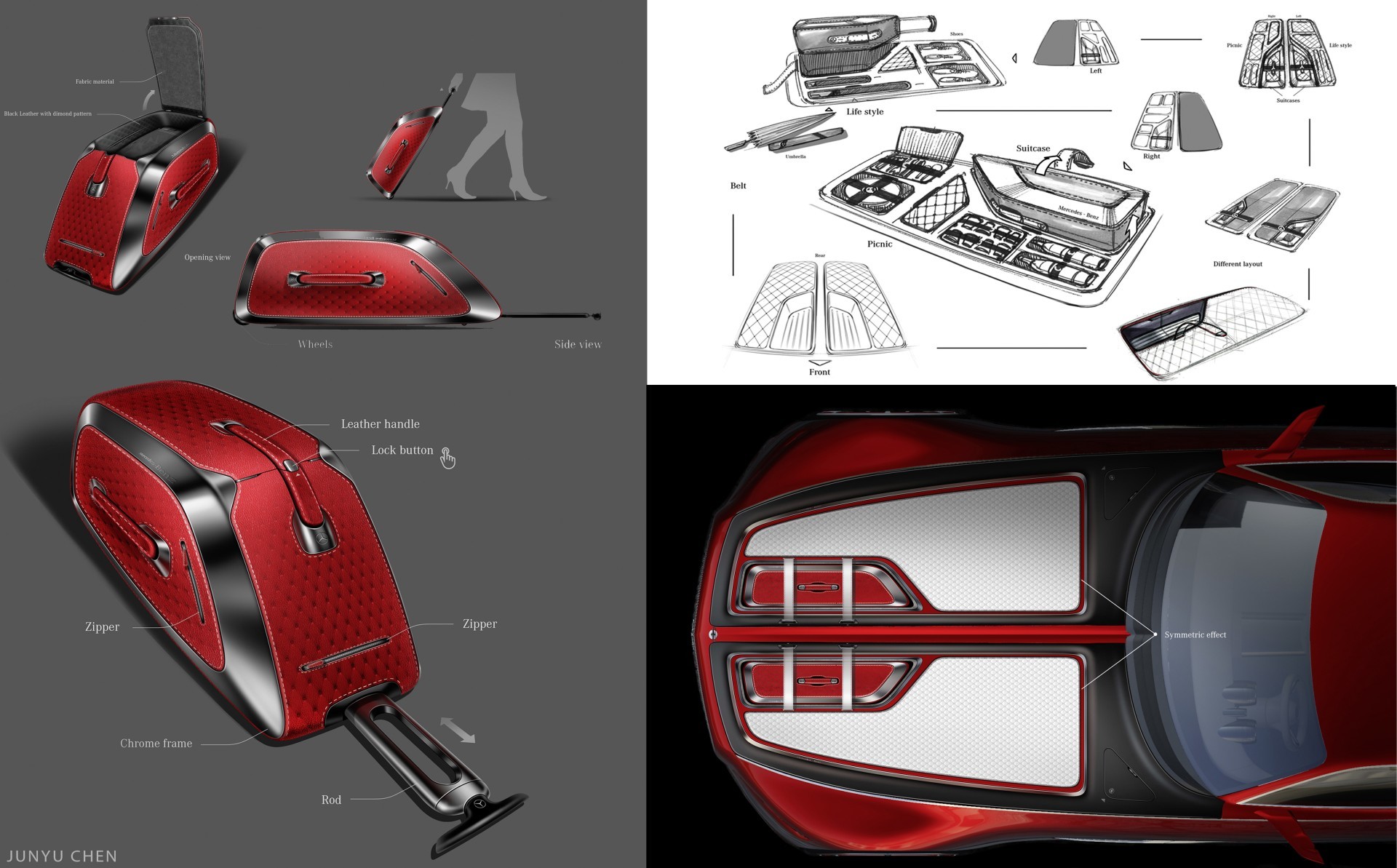 Проект шестиметрового электрокара Vision Mercedes-Maybach 6 - 9