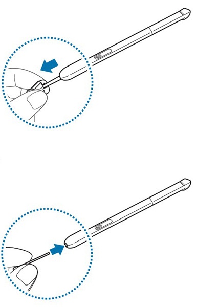 Samsung SM-P580: S Pen