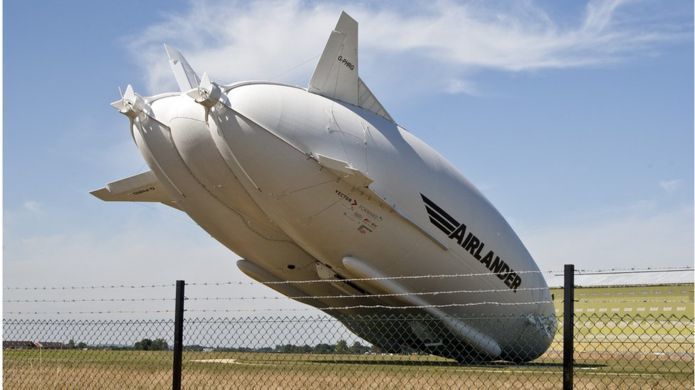 Гигантский самолёт-дирижабль Airlander 10 потерпел аварию - 1