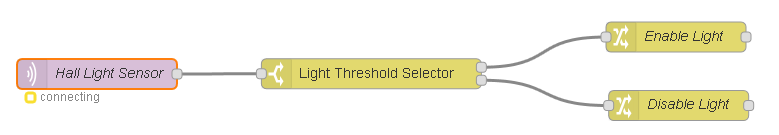 Программируем управление освещением по датчикам движения и освещения на Node-RED - 35