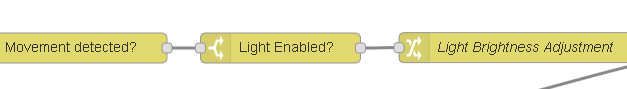Программируем управление освещением по датчикам движения и освещения на Node-RED - 36
