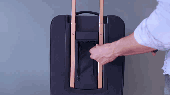 Marlon: чемодан, который зарядит телефон и сожмет одежду при упаковке - 3